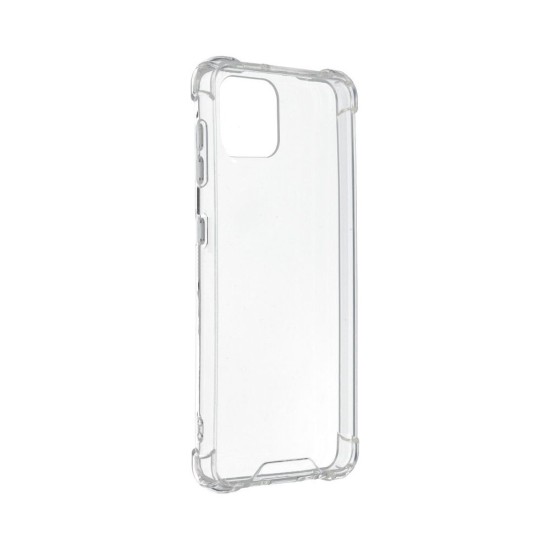 Capa de Silicone com Cantos Duras para Samsung Galaxy A03 Transparente